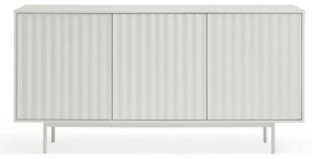 Comodă albă joasă 159x80 cm Sierra – Teulat