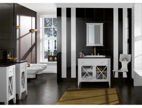 Clapeta actionare rezervor WC incastrat, Villeroy&amp;Boch ViConnect, sticla negru lucios, 922400RB