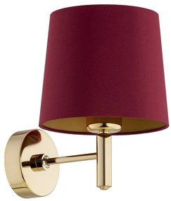 Aplica de perete design modern Ponte plus rosu, alama