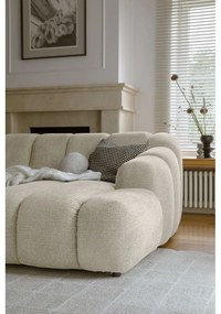 Colțar bej (cu colț pe partea dreaptă/cu șezlong) Shell – Miuform