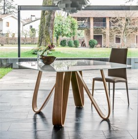 Masa eleganta design LUX BUTTERFLY 160x90cm