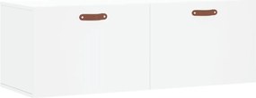 vidaXL Dulap de perete, alb, 100x36,5x35 cm, lemn compozit