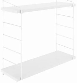 Etajeră de perete ARMONI 58x72 cm alb