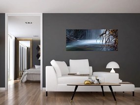 Tablou - Laguna de iarnă (120x50 cm)