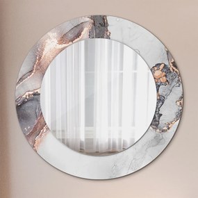 Decor oglinda rotunda Fluid abstract fi 50 cm