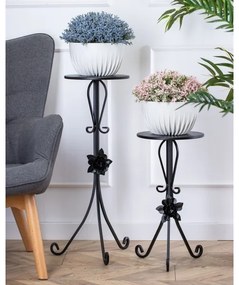 Suport de flori 55x33 cm negru