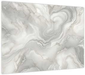 Tablou pe sticlă - Textura de marmură naturală (70x50 cm)