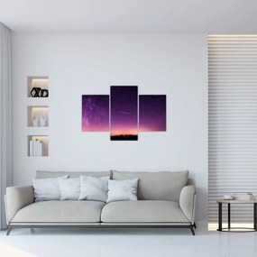 Tablou cu cerul și stea căzând (90x60 cm)