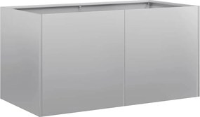 vidaXL Jardinieră 80x40x40 cm oțel galvanizat