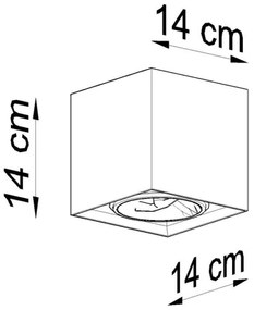 Lampă spot VALDE 1xGU10/40W/230V
