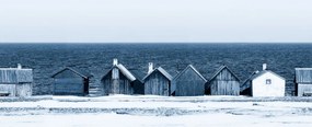 Fototapet, Boathouse Blues, Rebel Walls