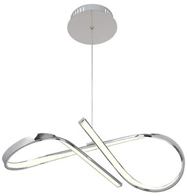 Lustra suspendata LED metal cromat Aniela 2188 RX