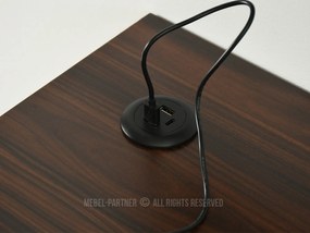 Masă PC Osto 120 (nuc + crem). 1109830