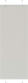 vidaXL Jaluzea plisată gri deschis 75x200cm Lățime țesătură 74,4 cm