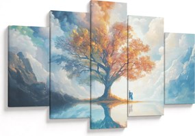 Tablou – Arborele vieții și al iubirii (150x105 cm)