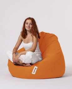 Fotoliu puf pentru grădină Premium XXL - Orange