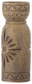 Vază maro din gresie lucrată manual (înălțime 21 cm) Gerde – Bloomingville