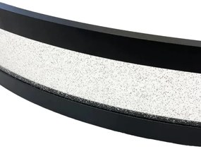 Lustră LED dimabilă pe cablu LED/40W/230V negru + telecomandă