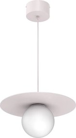 Pendul FLAT pe cablu, 1xE27/15W/230V, crem