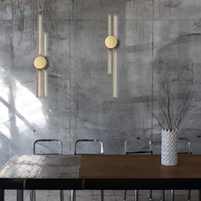 Aplica de perete LED LANA LED/15W/230V 4000K auriu mat