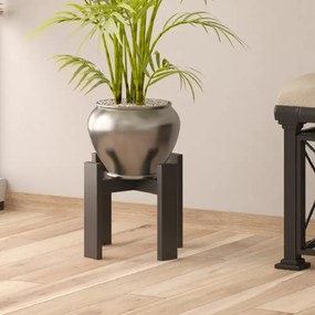 Suport ghiveci Anca, din metal, culoare negru