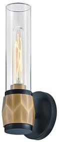 Aplică pentru baie Hinkley HK-ELLISON1-BK-HB ELLISON 1xE27/40W/230V IP44 auriu