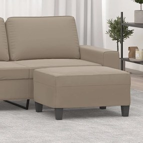 vidaXL Taburet, gri taupe, 70x55x41 cm, microfibră
