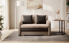 Canapea lemn masiv extensibilă Ario Personalizabilă, 130 × 103 × 85 cm - royal 01