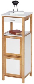 Bibliotecă pe două niveluri cu sertar FINJA, Wenko