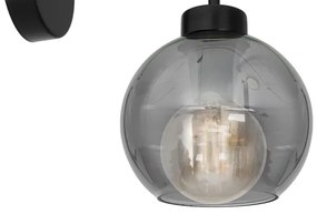 Aplică SOFIA 1xE27/60W/230V negru