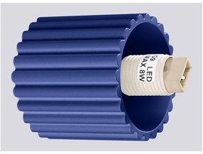 Aplică de perete albastru-închis Orbital – Sollux