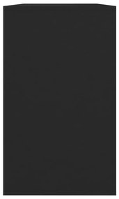 Servanta, negru, 120x41x75 cm, PAL 1, Negru