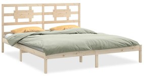 3105675 vidaXL Cadru de pat, 160x200 cm, lemn masiv