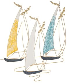 Decorațiune de perete din metal 79x98 cm Vela – Mauro Ferretti