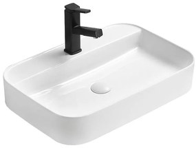 Mexen Sofia lavoar de blat 60 x 40 cm, alb - 22156000