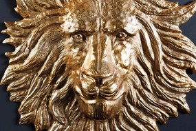 Decoratiune perete WILDLIFE LOWE 60cm auriu A-43953 VC