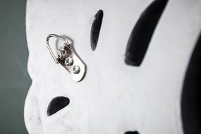 Oglinda de perete decorativa Venice argintiu antic