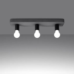 Spot Sollux SL.1158 TAVO 3xE27/15W/230V beton