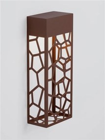 Aplica LED pentru exterior design arhitectural RAGNO corten