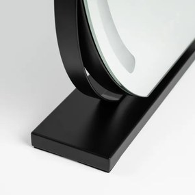 BRILAGI - Oglindă de machiaj LED cu reglaj al intensității CALIFORNIA LED/14W/230V 44x40 cm neagră