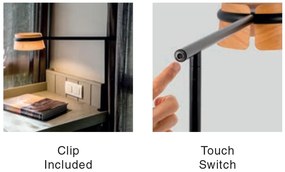 Veioza LED / Lampa de masa dimabila design deosebit LOOP 29568