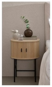 Noptieră în culoare naturală Nola – Unique Furniture