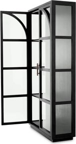 Vitrina design LUX, Furnir Stejar negru, San Bernardino