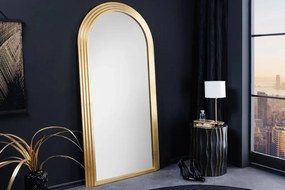 Oglinda de perete decorativa Art Deco 160cm, auriu
