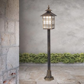 Stalp exterior stil clasic H100cm IP44 Kiko AL 11-1117/1 Patina OR