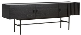 Comodă "Array", 150 x 53 cm, 2 variante - Woud Variantă: stejar, negru