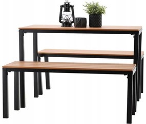 Set mobilier de grădină Yoggi (maro). 1096494