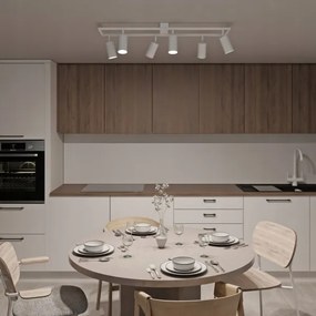 Plafonieră cu spoturi 6xGU10/30W/230V alb