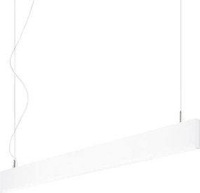 Ideal Lux - Pendul LED LINUS pe cablu, 32 W, 230 V, 4000 K, CRI 90, 120 cm, alb