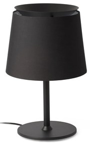 Lampa de masa / Veioza moderna design elegant SAVOY neagra